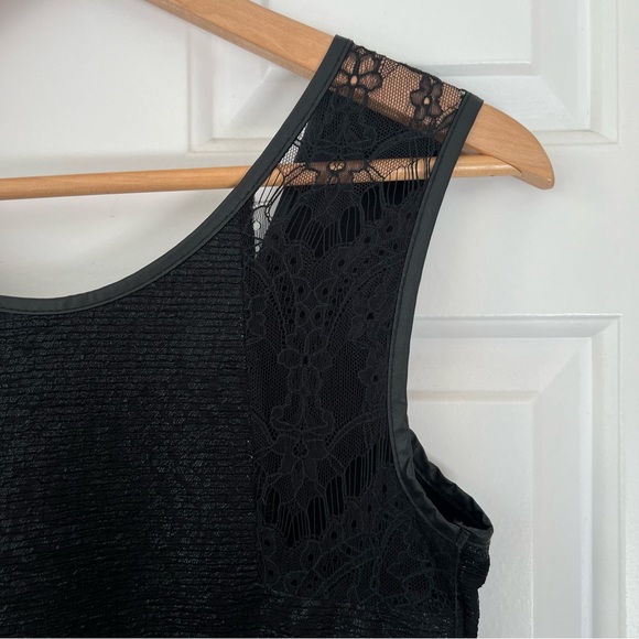 Vero Moda Black Metallic Sleeveless Dress - Picture 3 of 6